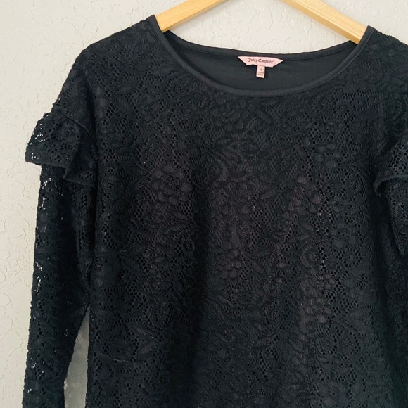 Juicy couture black top - Picture 2 of 2